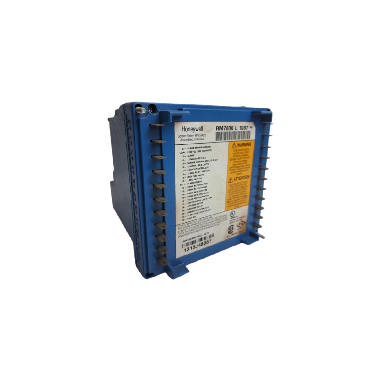 Honeywell RM7800L1087 Keyboard Display Module | 7800 Burner Control