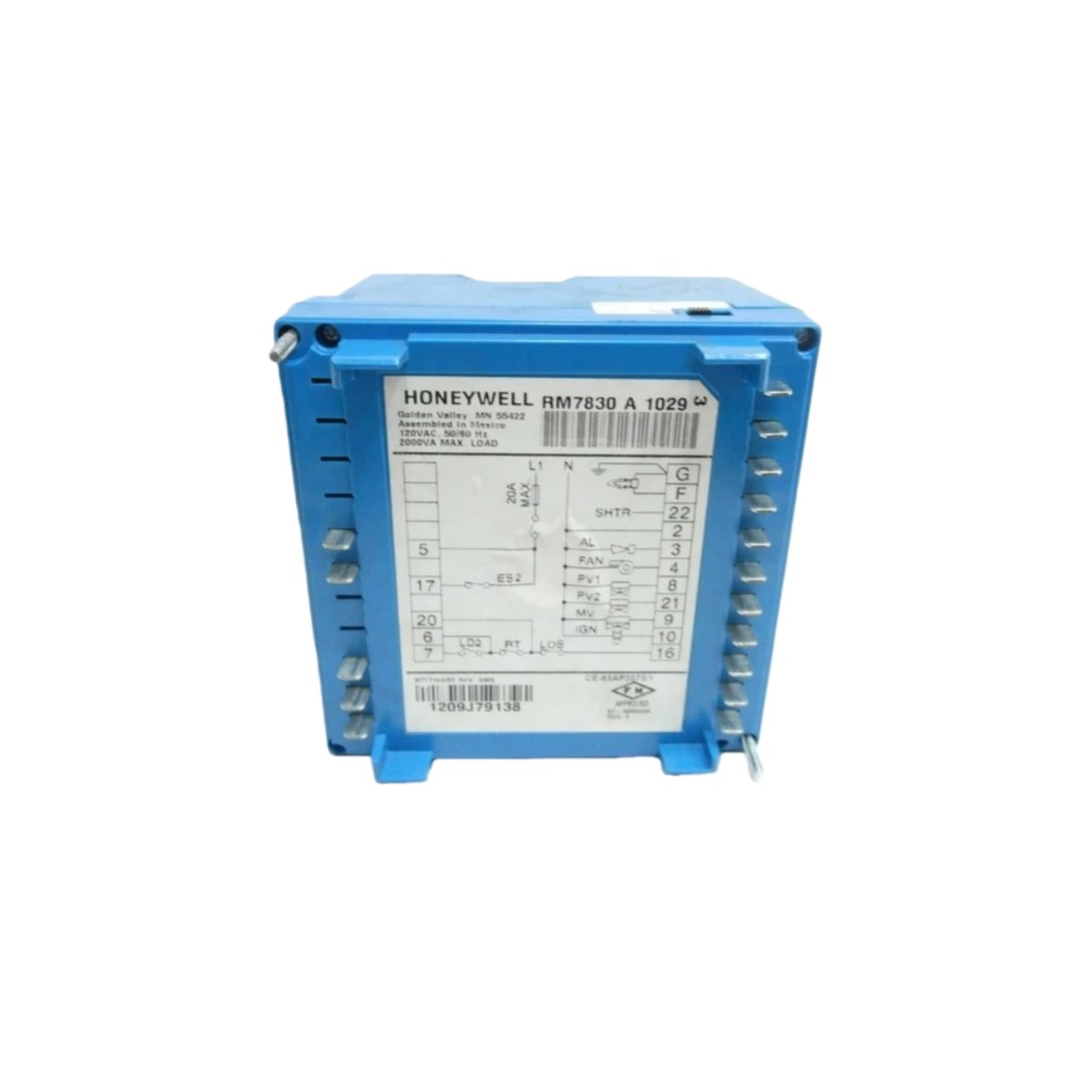 Honeywell RM7830A1029 Burner Control Module - Image 4