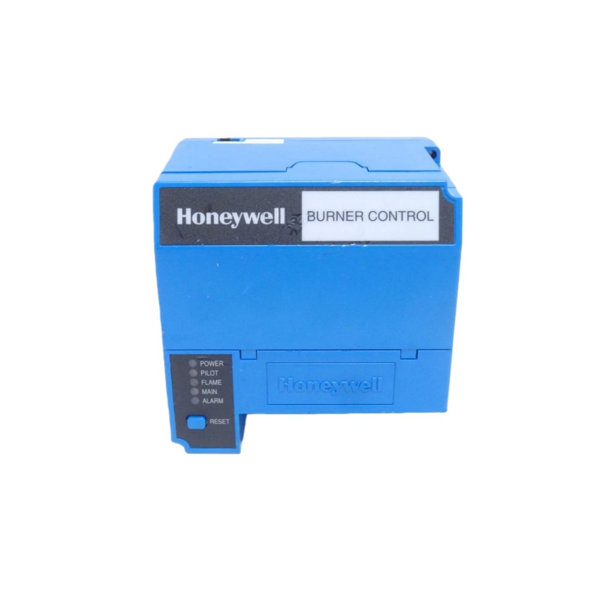 Honeywell RM7840L1026 burner control for 7800 Series. 120V, -40°C to +60°C, SIL 3 capable with first-out diagnostics and nonvolatile memory.