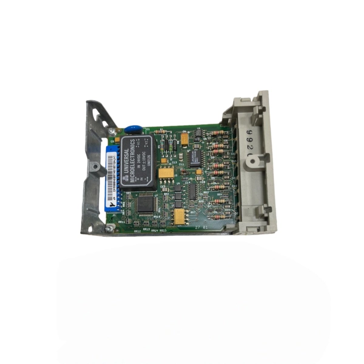 Schneider TSXAEZ801 8-channel analog input module for Modicon TSX Micro. ±10V/0-10V inputs, 11-bit resolution, 1000V isolation. In stock.