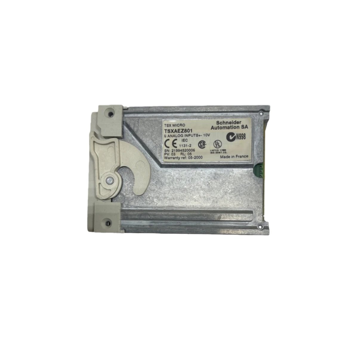 Schneider TSXAEZ801 Analog Input Module | 8-Channel 0-10V TSX Micro