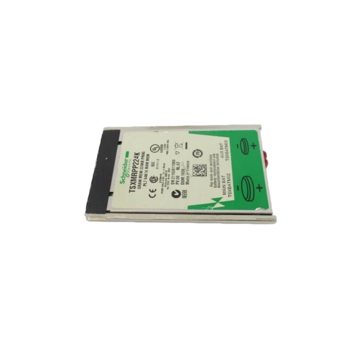Schneider TSXMRPP224K SRAM Memory Extension | 224KB for Premium