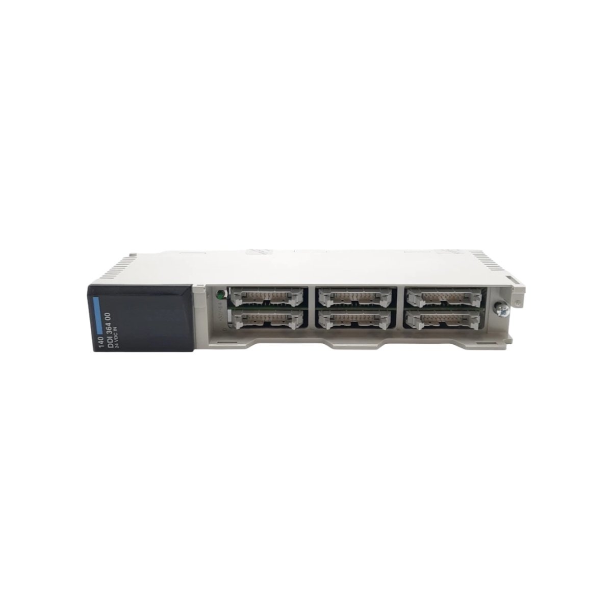 Discover the Schneider 140DDI36400C discrete input module with 32 channels, 24 VDC operation, and Modicon Quantum compatibility for reliable