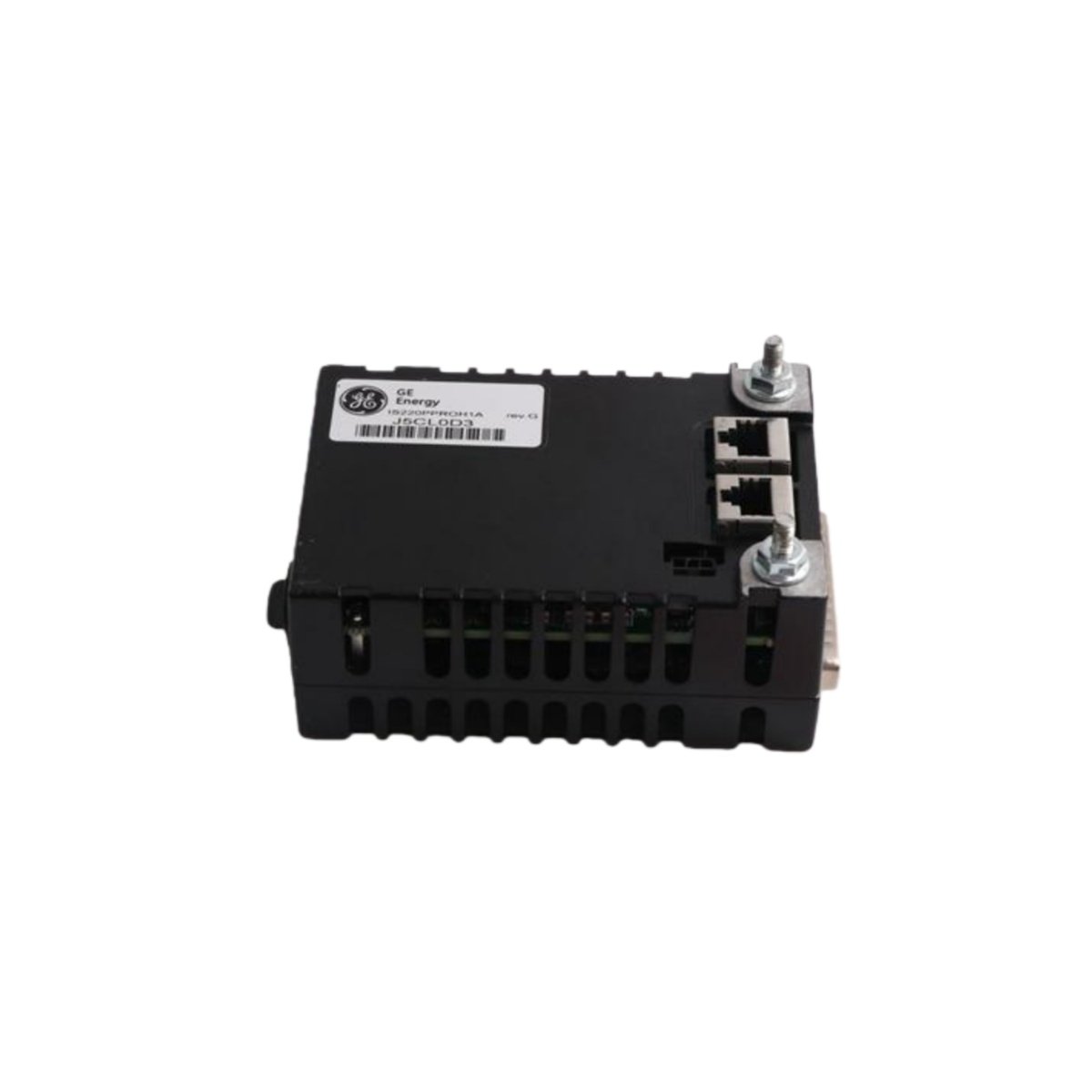 GE 531X300CCHBDM3 control board with 16-bit microcontroller, 6 SCR firing outputs, 4 analog inputs, and RS-232 for variable speed drive systems.