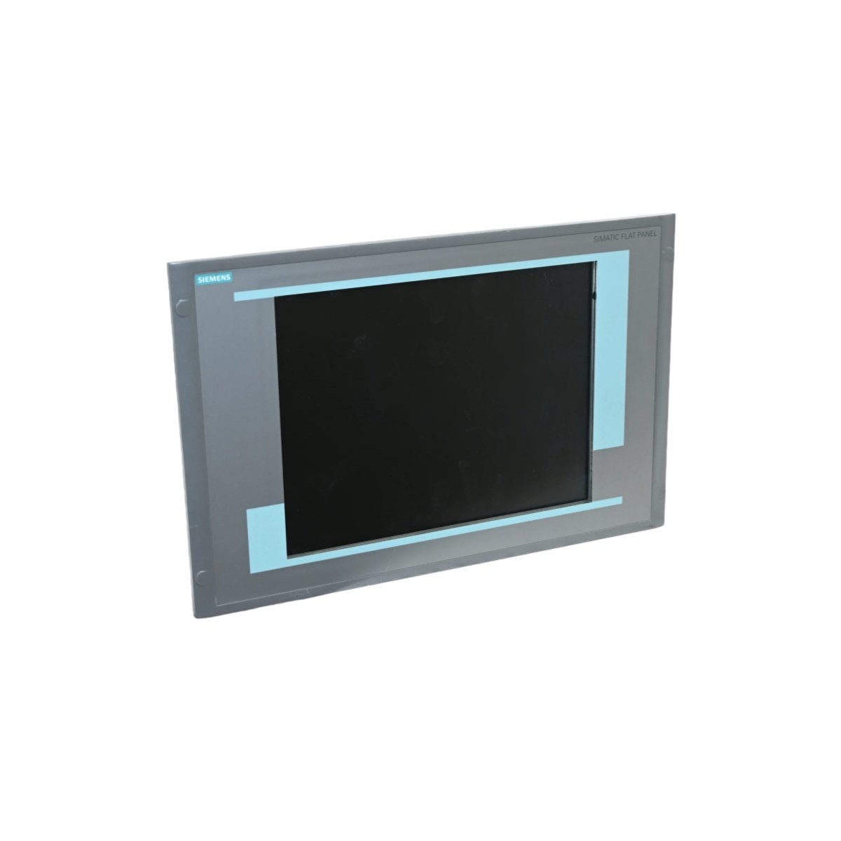 Siemens 6AV6541-0AA05-2BC0 display panel, 5.7" QVGA color LCD touchscreen. IP65, 128KB memory, industrial HMI for machine control.