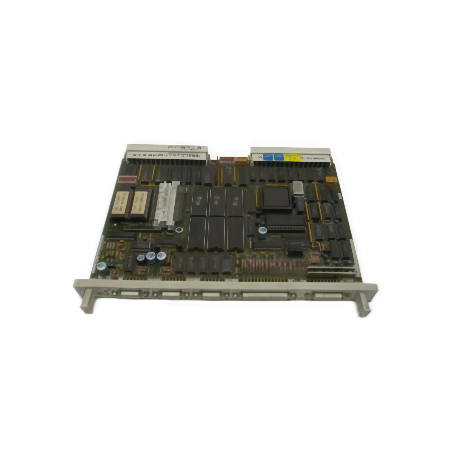 Siemens 6ES5247-4UA31 positioning module, single-axis, 200kHz pulse output, encoder input. S5 PLC motion control for indexing.