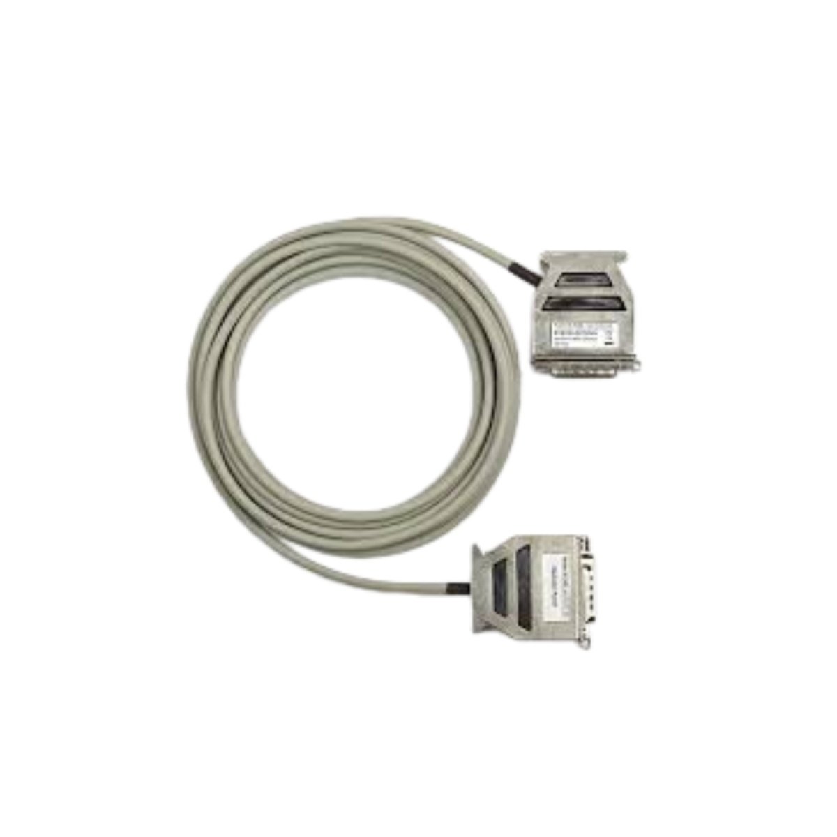 Siemens 6ES5728-0BD00 3m connecting cable between OP393 II/OP396 panels and SIMATIC S5 PLCs (excl. S5-150U). 0.45kg, EOP, Germany-made.