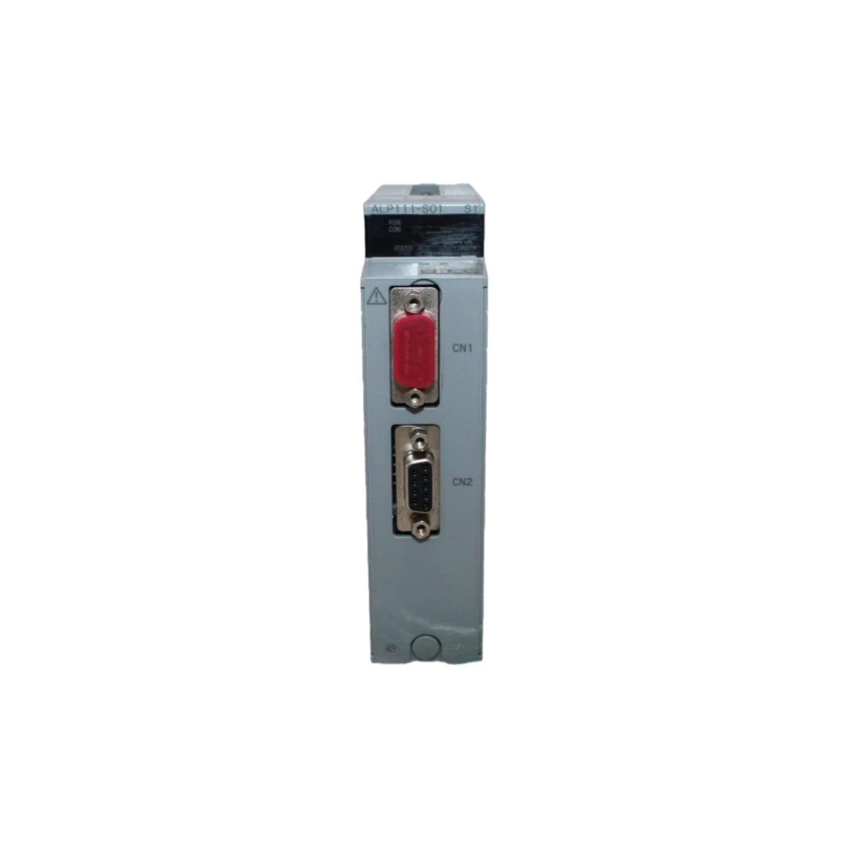 Yokogawa ALP111-S01 PROFIBUS-DP communication module with 12 Mbps, 244-byte I/O data, USB configuration port, and DPV1 support for Centum VP systems. 