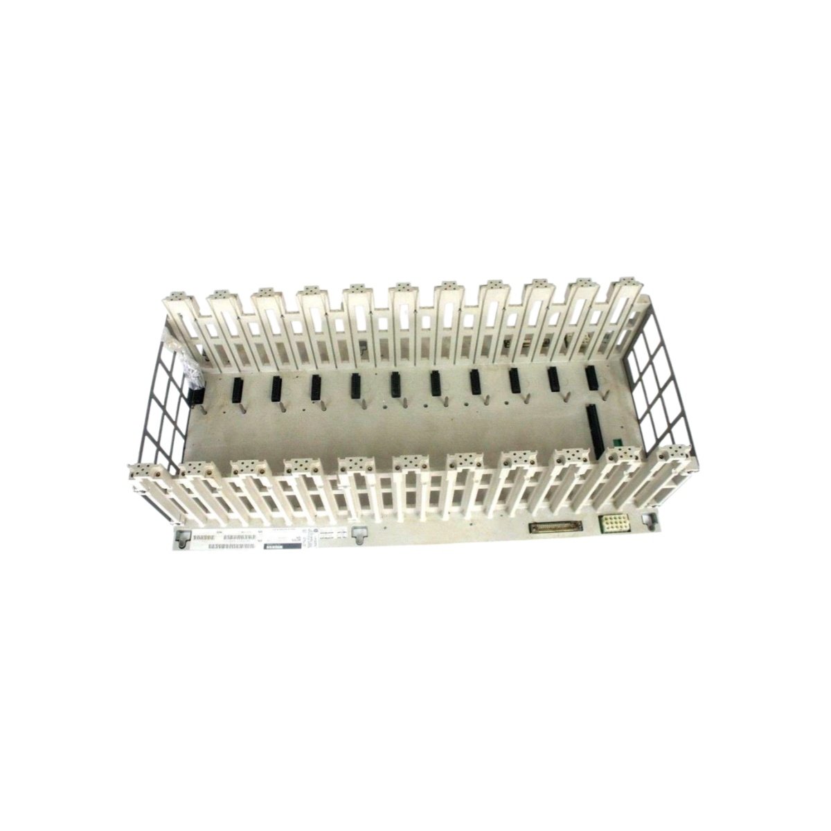 Schneider AS-H827-100 Modicon 984 11-slot rack. XBE connector, -20°C to 55°C, 0.63kg. Robust PLC expansion chassis.11 Slots, 1W