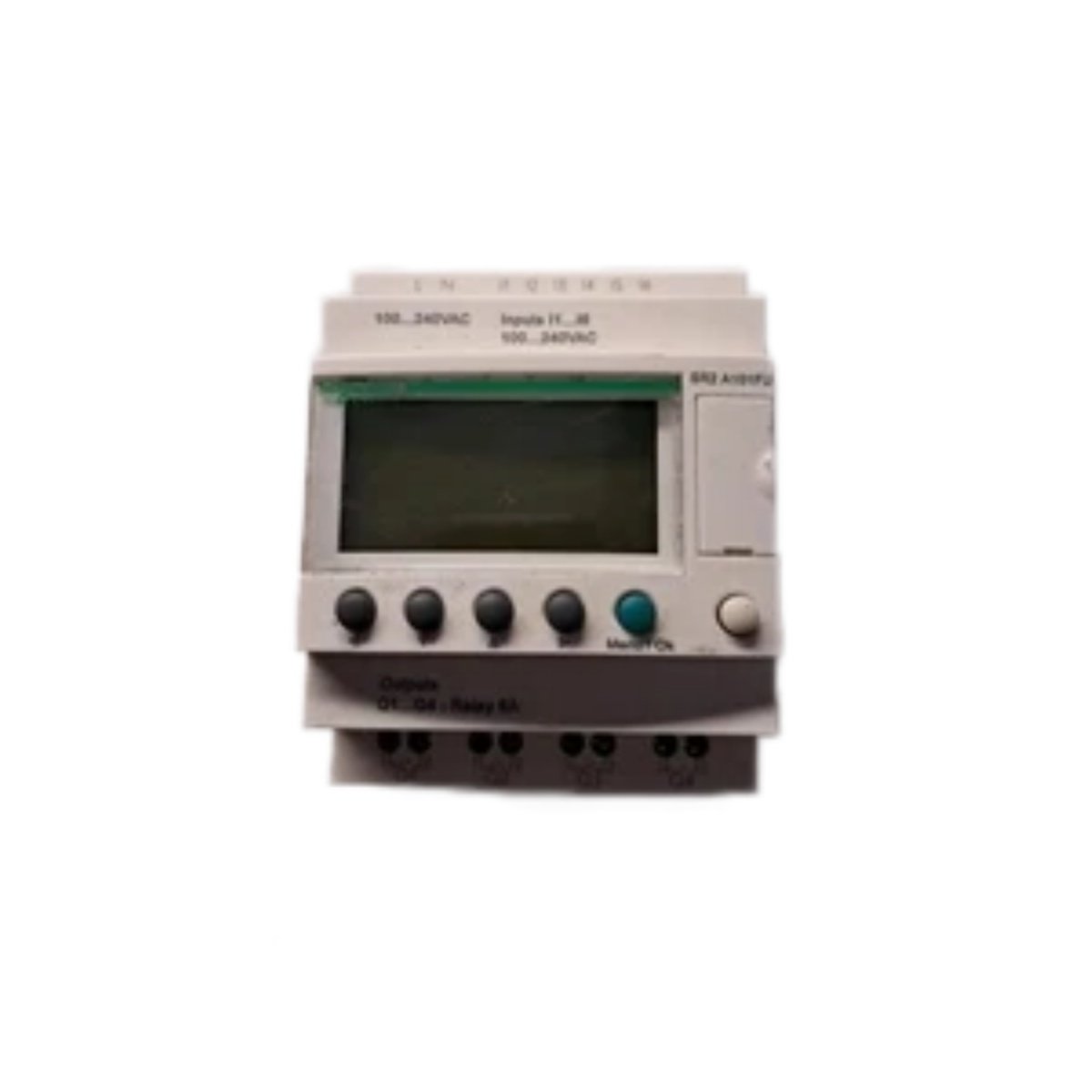 Schneider DAK 101 Display Unit. 4" graphic LCD, Modbus RTU, IP65, 24V DC. Compact industrial HMI for process monitoring.4" LCD, Modbus RTU