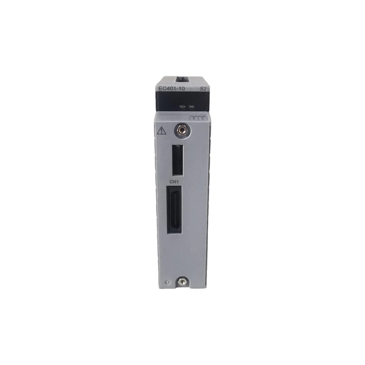 Yokogawa EC401 ESB bus coupler module, 10 Mbps, 24V DC, 150 mA, 0.38 kg, 130×50×115mm, dual redundancy, CENTUM VP compatible.