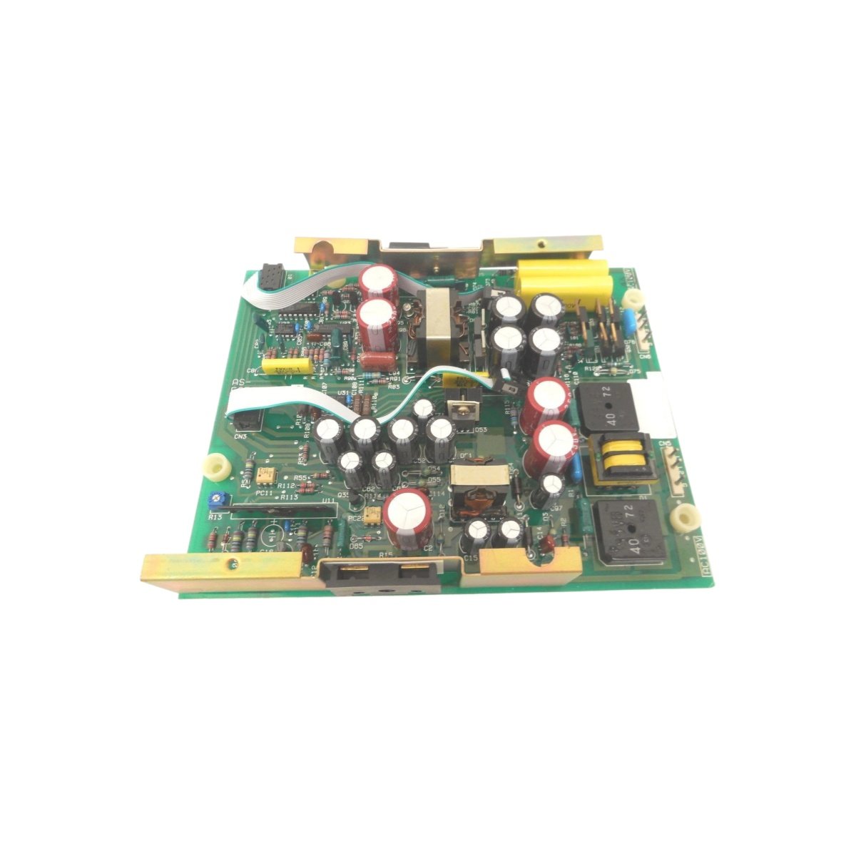 Yokogawa F9520CD-0 and F9520CD0 regulator board, 100-240V AC input, 5V/5A output, ±15V/1A. Reliable power for industrial instruments.