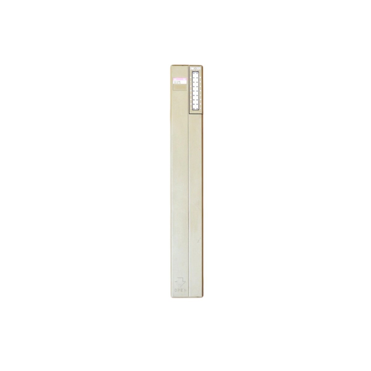 Fuji FTU263B digital output module, 8 optically isolated transistor outputs, 24V DC 0.5A per channel, DIN-rail mount, 0.18 kg, with short-circuit