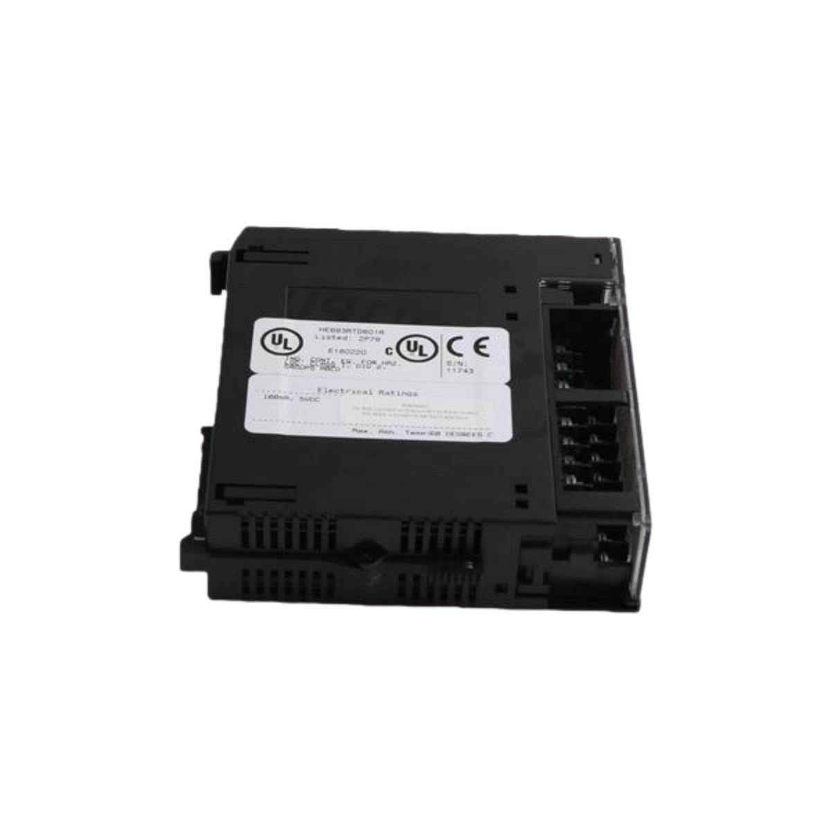 GE HE693ADC409 analog input module features 4 differential channels with 16-bit resolution. Supports ±10V and 4-20mA, offers 10kHz sampling, and IP20 protection for precision control.