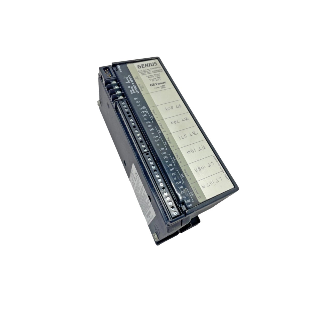 The GE IC660TBA026 is a terminal assembly for Genius I/O systems. Features 6 inputs and 4-20 mA signal support. Genius I/O Terminal Assembly