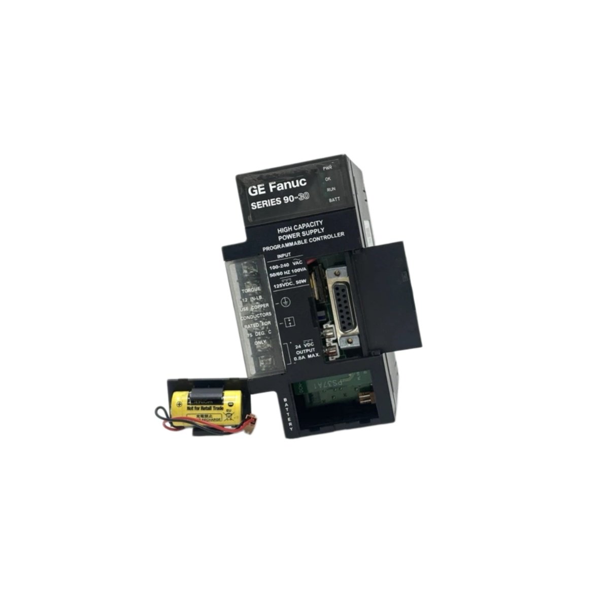 GE IC693PWR330H Power Supply Module Reliable 90-264VAC Input for Series 90-30 PLCs - Image 3