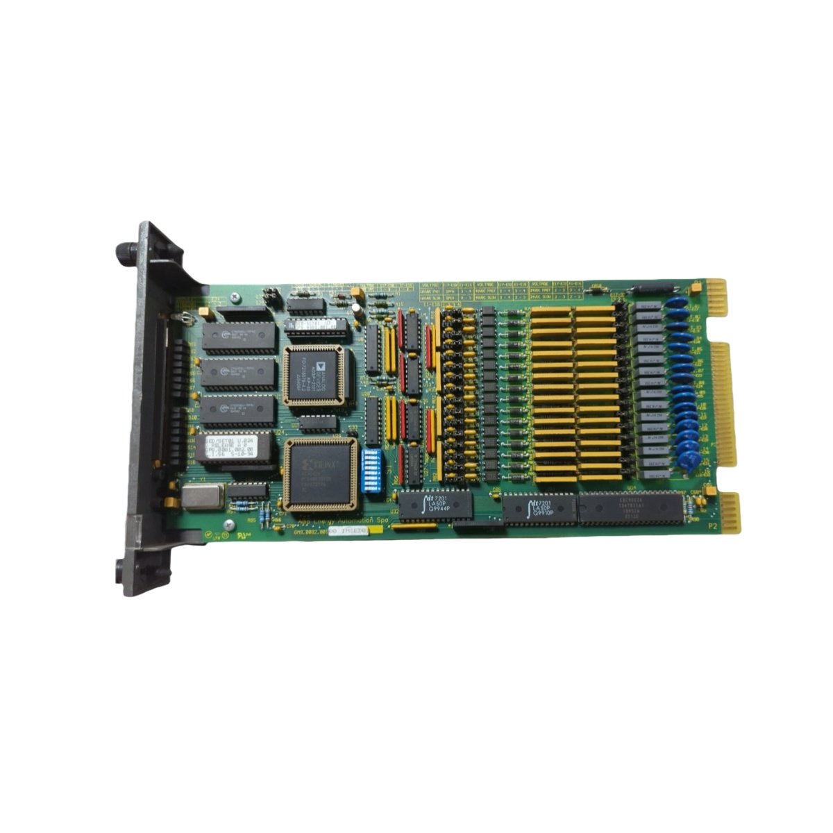 ABB IMSED01 digital input module with 64 channels, 24 V DC, 2 ms scan time, programmable filtering, and 1500 V isolation for ABB DCS systems.
