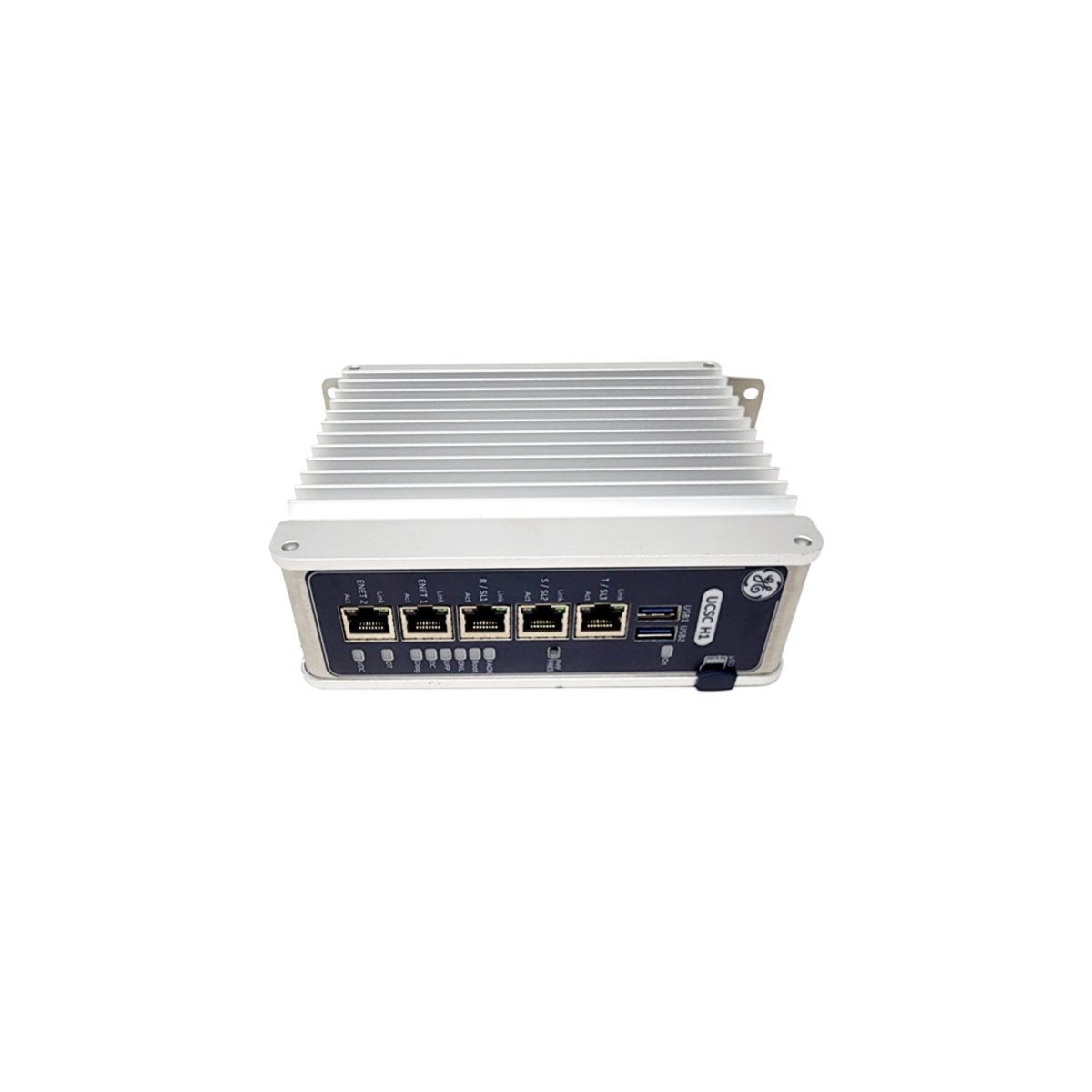 GE IS420UCSCH1A Mark VIe Controller Module. 600 MHz CPU, 256MB RAM, 3 Ethernet ports, -30°C to 65°C. Compact turbine control.
