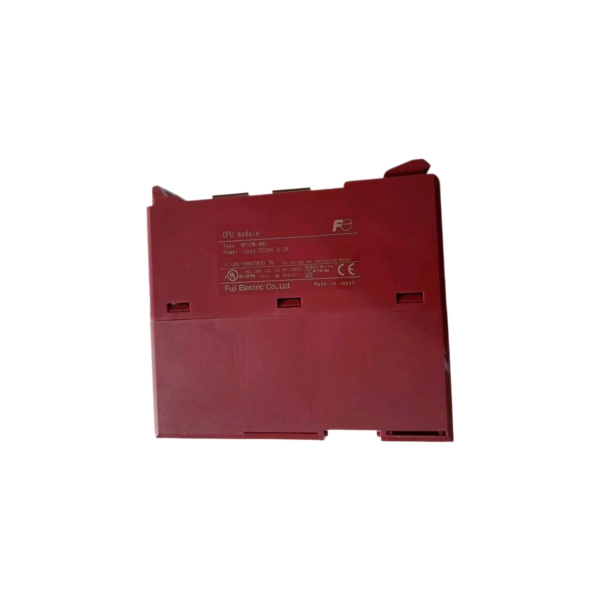 Fuji NP1PM-48E CPU Module | 32-bit RISC, 0.2µs, 10,000 Steps, Battery-Backed