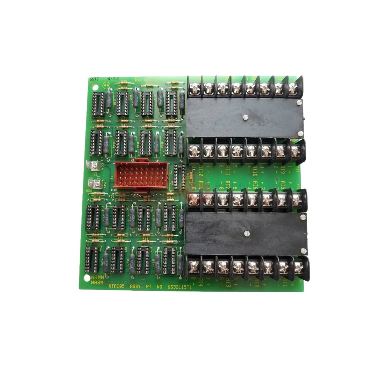 Buy the ABB NTAI05 termination unit for Procontrol P14/AC 800M. It supports 16 channels for 4-20 mA, RTD, and thermocouple signals.