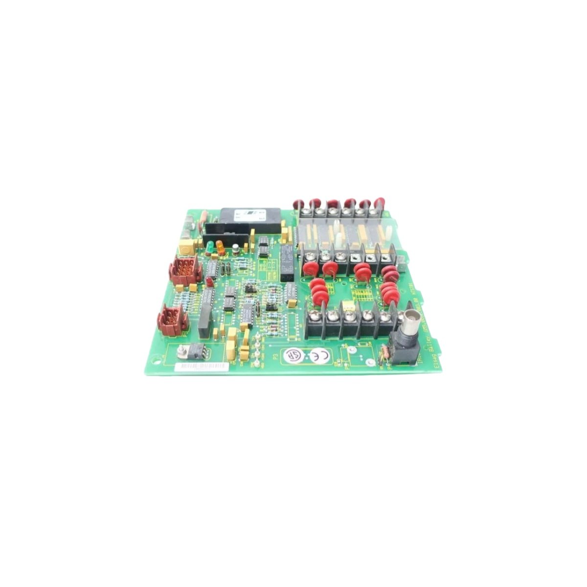 ABB NTST01 Time Synchronization Termination Unit with 16 isolated outputs, GPS/IRIG-B input, ±1 µs accuracy, and DIN-rail mounting for ABB control systems.
