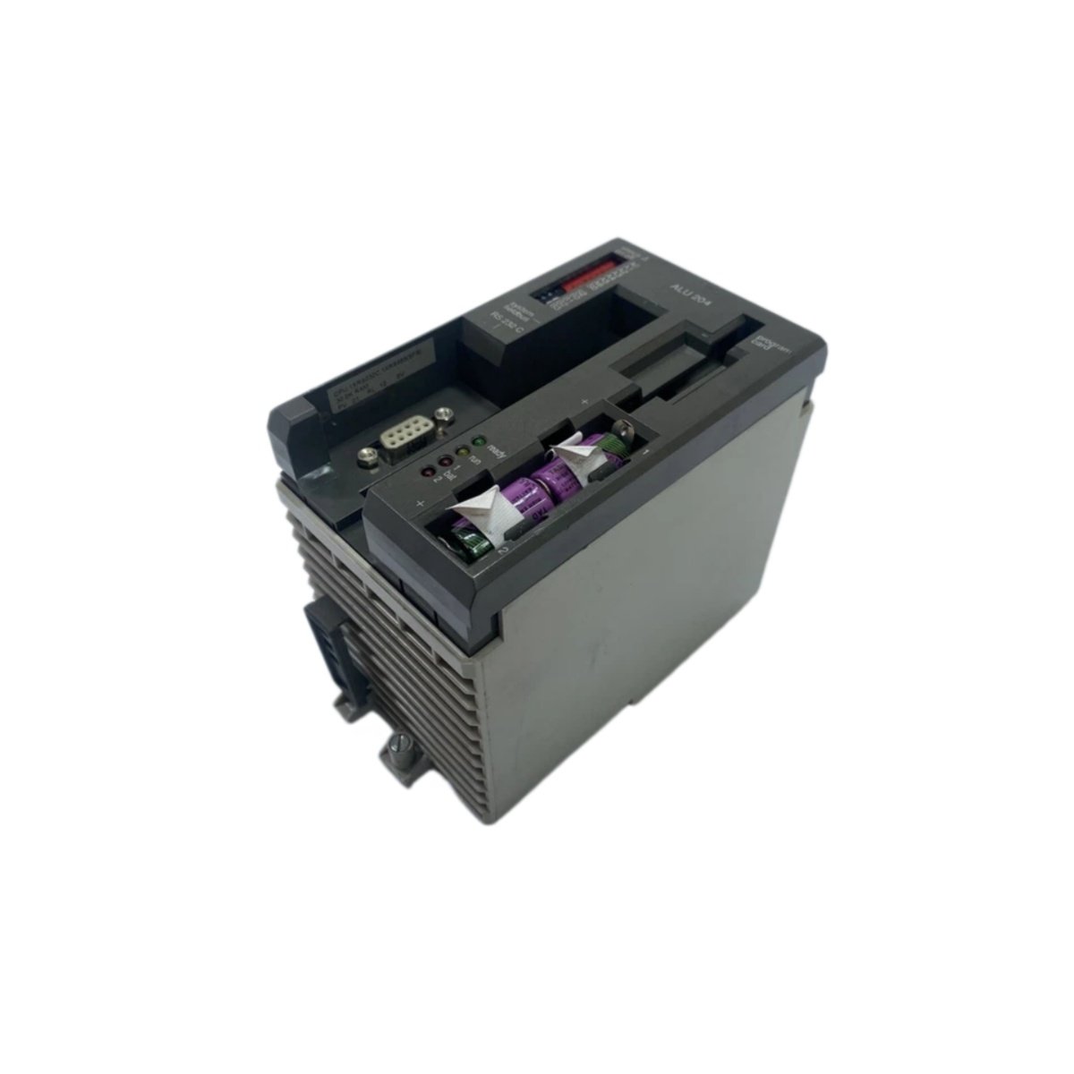 Discover the Schneider PCBALU204 compact CPU module with 16 KB memory, 16-bit processor, and Modbus RTU communication for Modicon Compact systems.