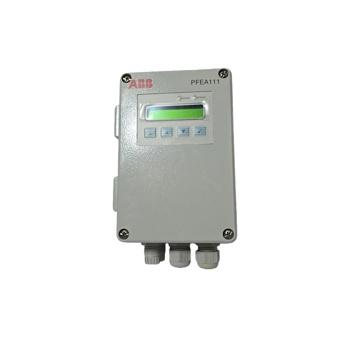 ABB PFEA111-65 3BSE050090R65 PROFIBUS DP communication module, 12W, 12 Mbit/s, DIN-rail mount, 0.42 kg, with galvanic isolation and diagnostic LEDs.