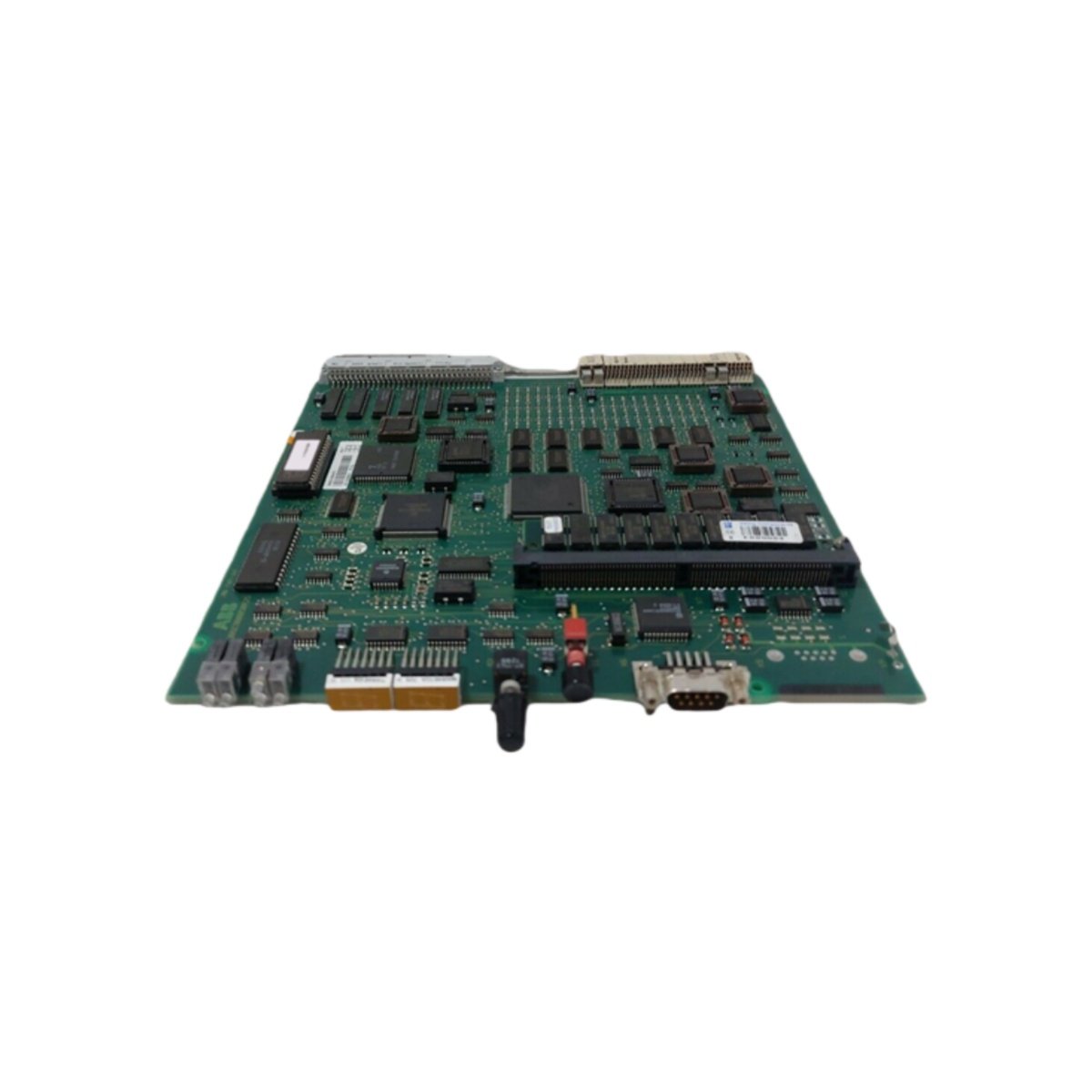 ABB PM151 3BSE003642R1 processor module for Advant Master/AC400. Motorola MC68020 CPU, 8MB SIMM memory, 2.85kg, RS-232 ports, Sweden.