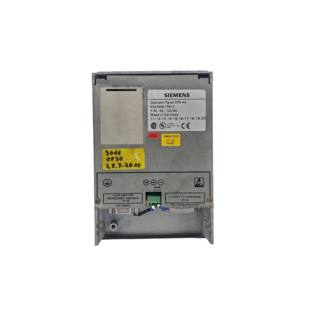 Siemens 6AV3505-1FB12 Protective Film Membrane Keypad - Image 4