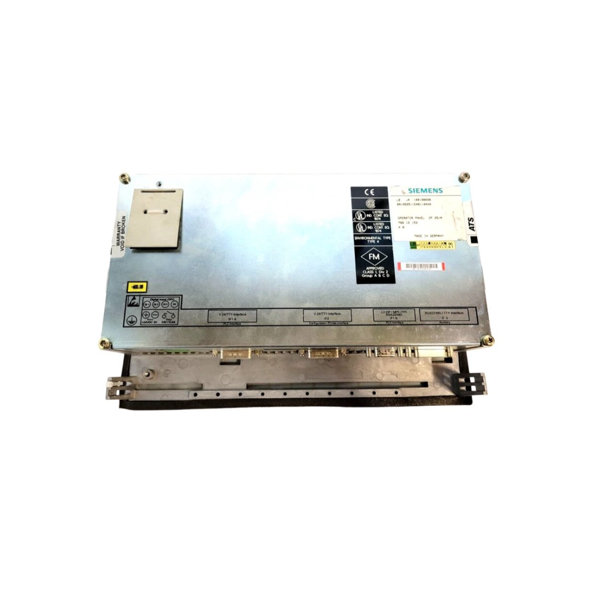 Siemens 6AV3525-1EA01-0AX0 Operator Panel | 4-Line LCD for SIMATIC S5/S7