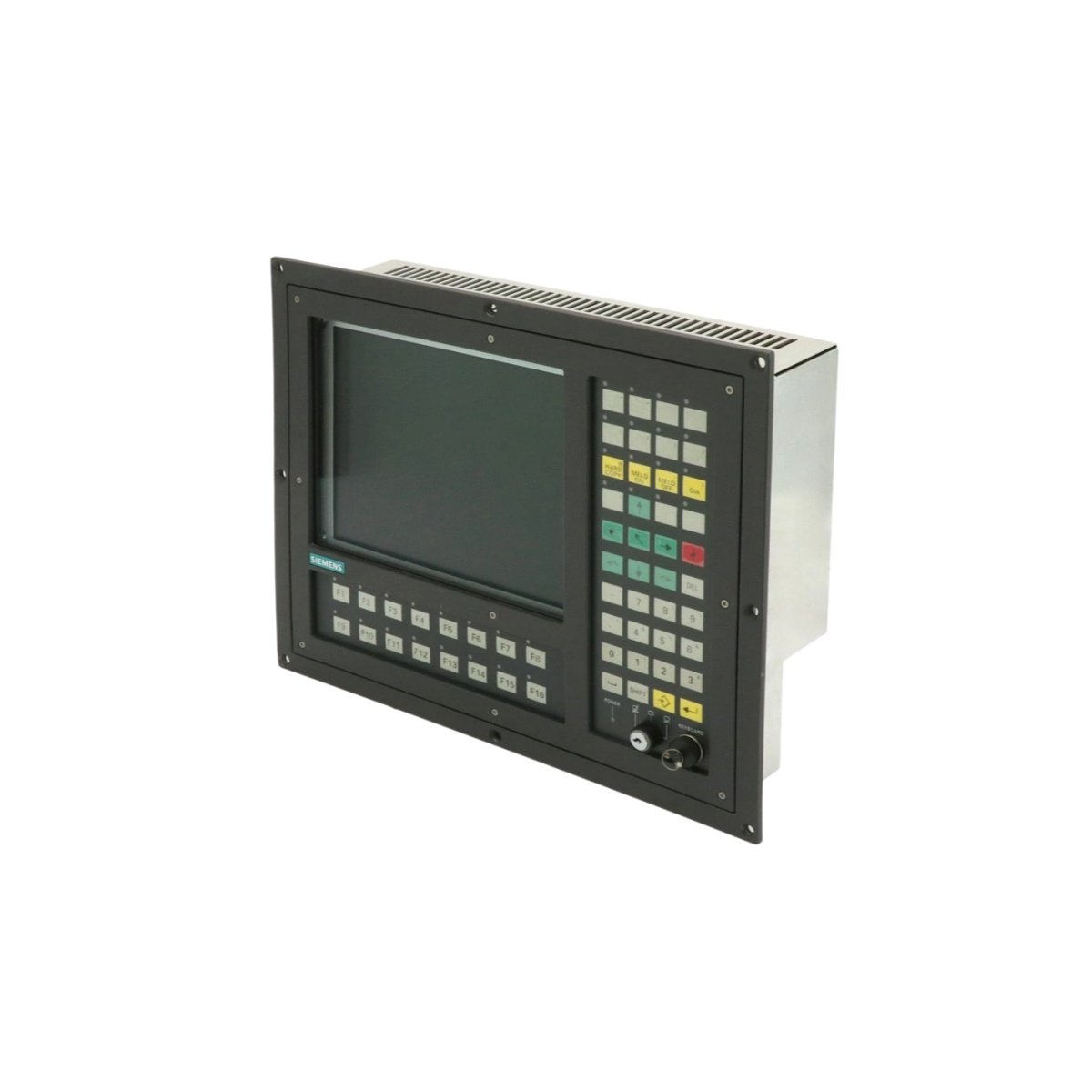 Buy the Siemens 6AV3530-1RR01 SIMATIC HMI operator panel. Features LCD display, mineral glass protection, 4.2 kg weight, and OP30/A model.