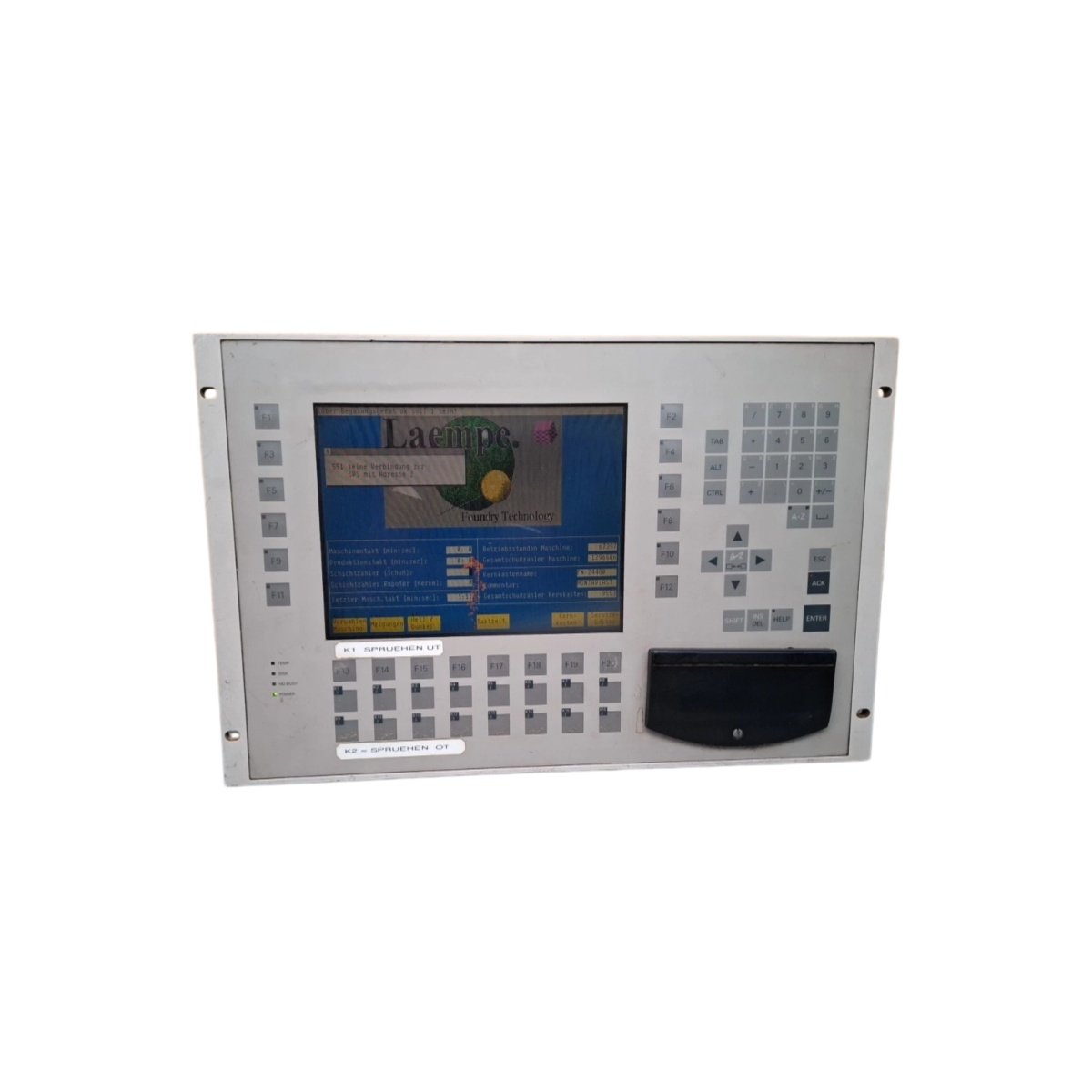 Siemens 6AV3637-1LL00-0FX1 operator panel for SIMATIC systems. Review dimensions, weight, display, keypad, interface, and panel mounting specs.