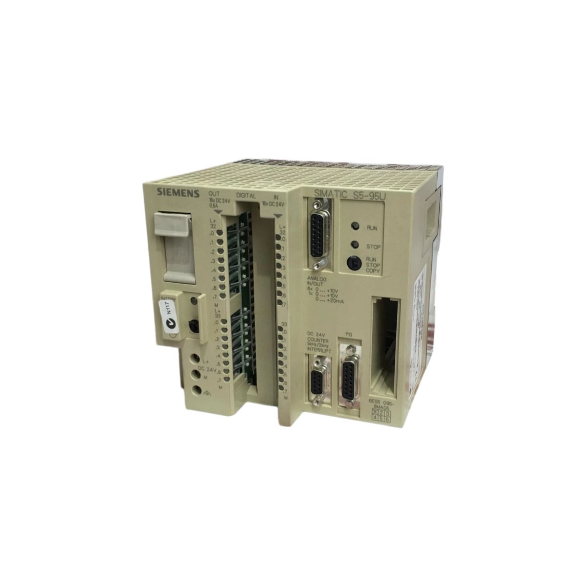 Siemens 6ES5777-0BB00 compact PLC module for SIMATIC S5 systems. Integrated control, space-saving design, reliable performance.
