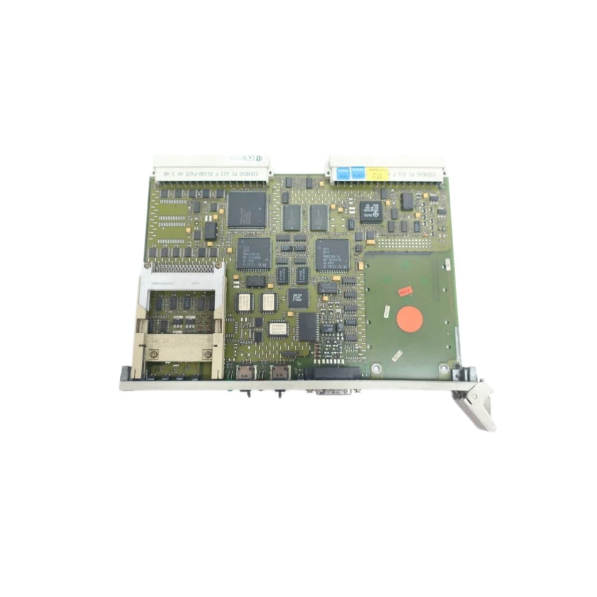 Siemens 6ES5928-3UA21 SIMATIC S5 CPU module: 0.55 kg, single slot, battery-backed RAM, serial port, S5 backplane bus. Full specs here.