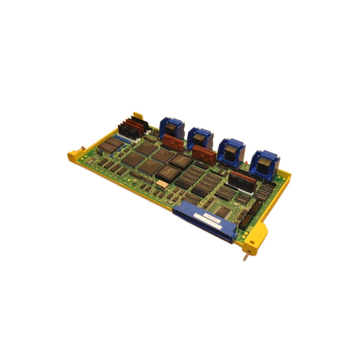 GE A16B-2200-0250/06C 4-Axis Control Board – 4 MHz Pulse, ±10 V Analog, 16-Bit DAC for CNC