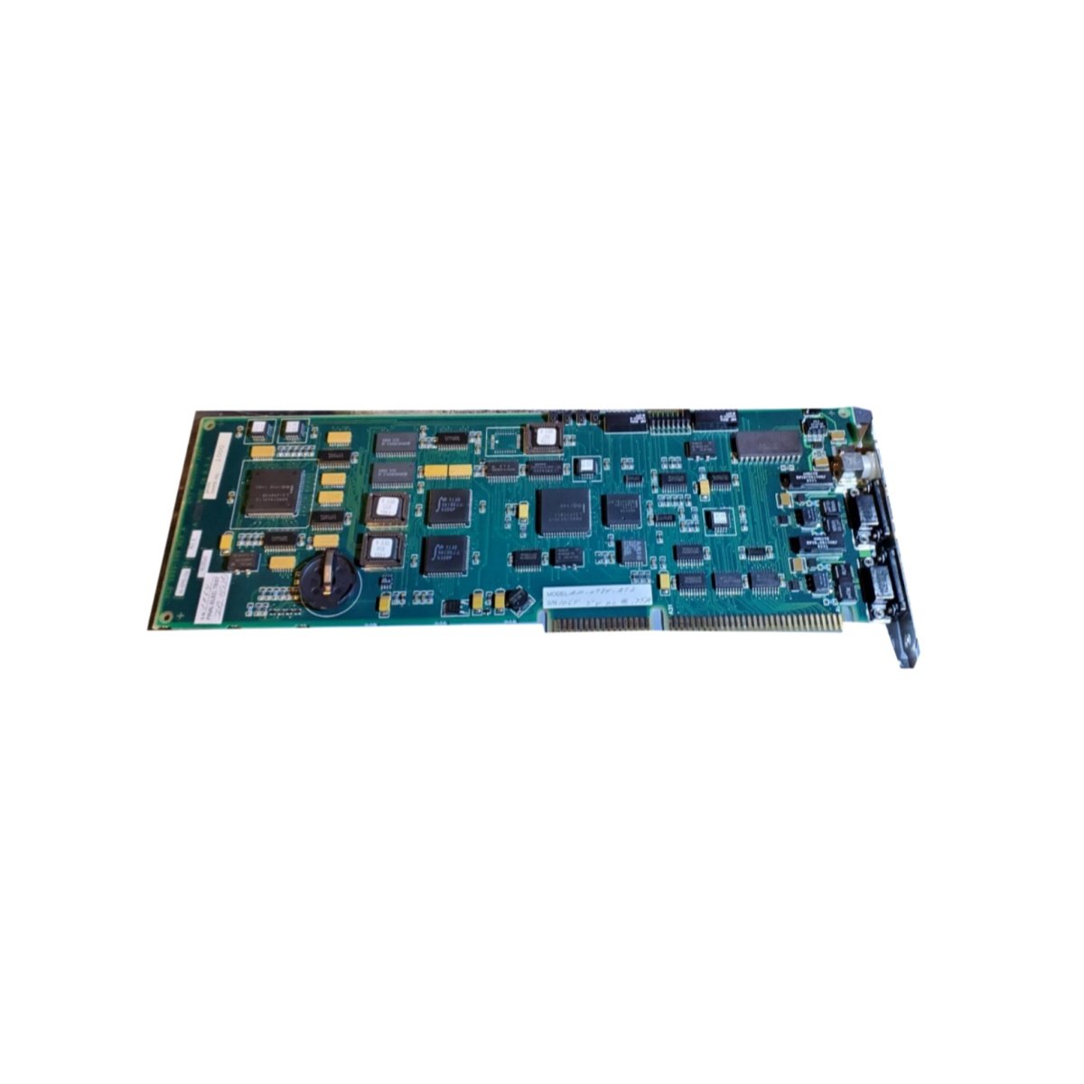 Schneider AM0984AT2 PCB for industrial automation systems. Compact circuit board, integrated components, reliable signal routing. Get specs and details.
