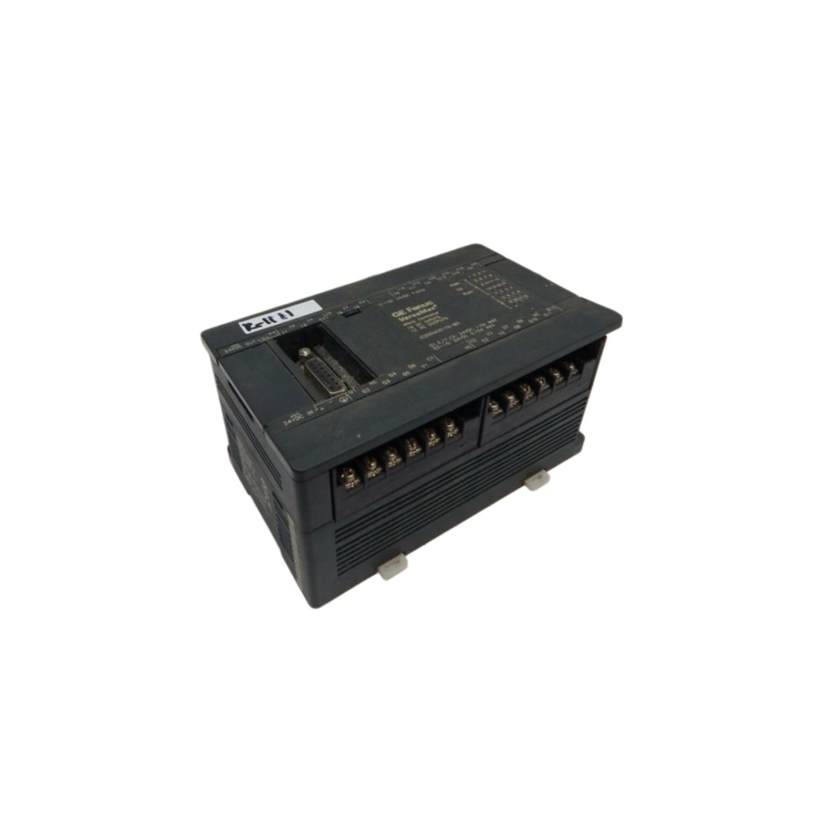 GE IC200UDD110-BD expansion unit: 8 discrete inputs, 6 relay outputs, 2 A per point, VersaMax Micro port, 90x70x80 mm, 0.26 kg, 24 VDC.