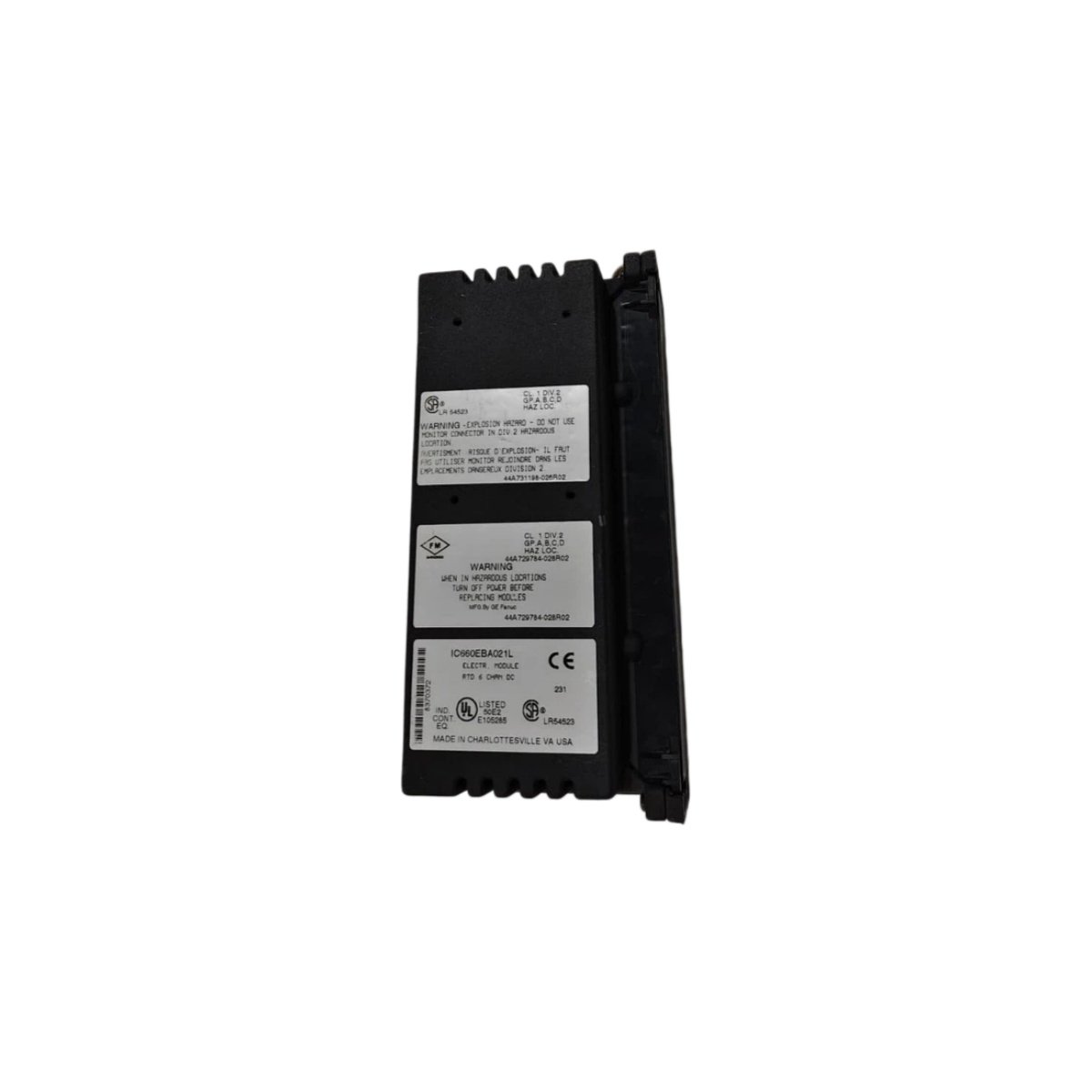 GE IC660EBA021 Terminal Assembly | 24-Point I/O Interface for Genius Blocks