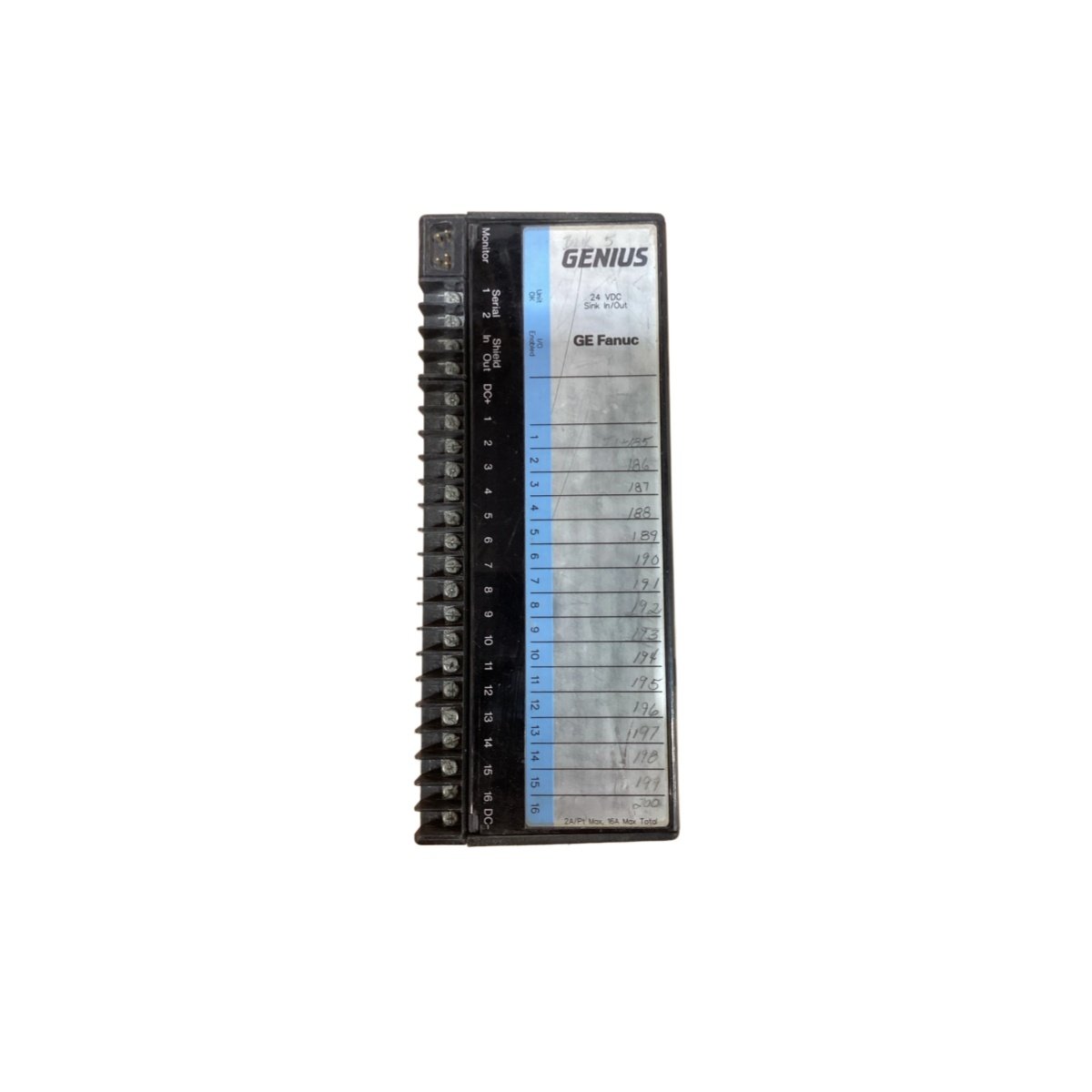 Buy the GE IC660TBD023 terminal assembly for Genius I/O. Features screw-type terminals, compatibility with IC660BBD021, and compact DIN rail design.