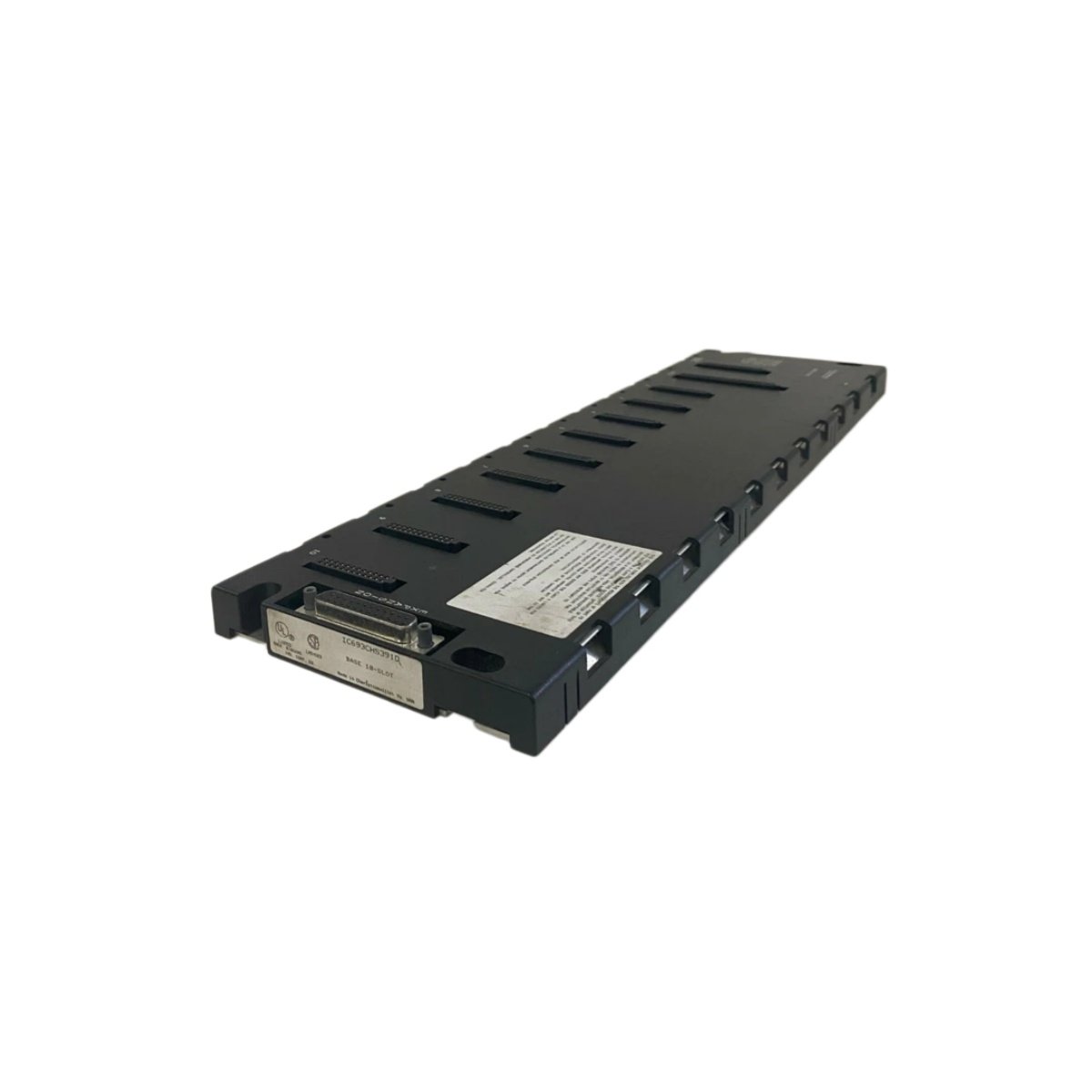 GE IC693CHS391D 10-Slot Base Rack – Passive Backplane, 5.0 A Capacity, Panel Mount for Series 90-30