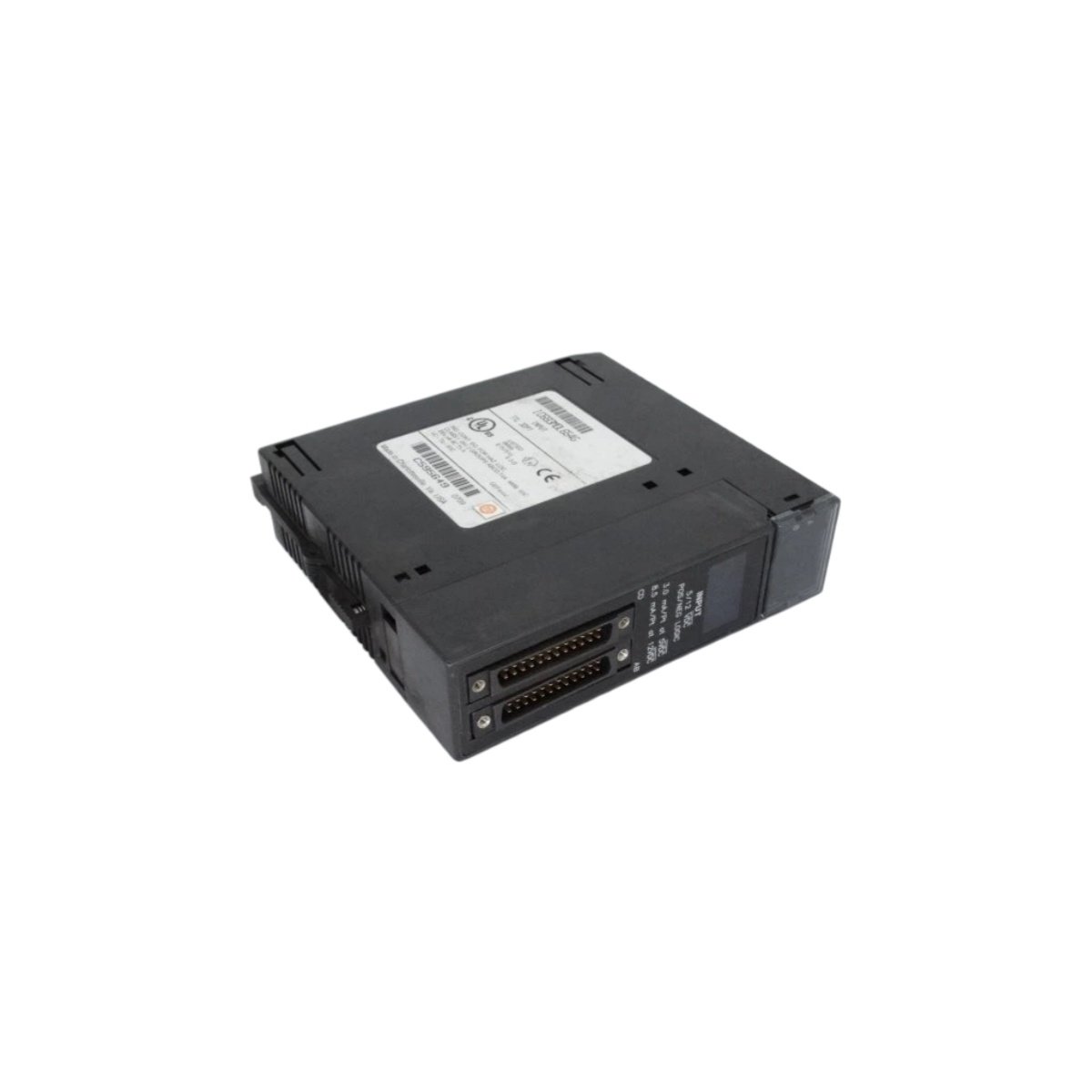 GE IC693MDL654G Series 90-30 input module offers 32 TTL points in 4 isolated groups, 5-12VDC, 1500V isolation, and positive/negative logic.