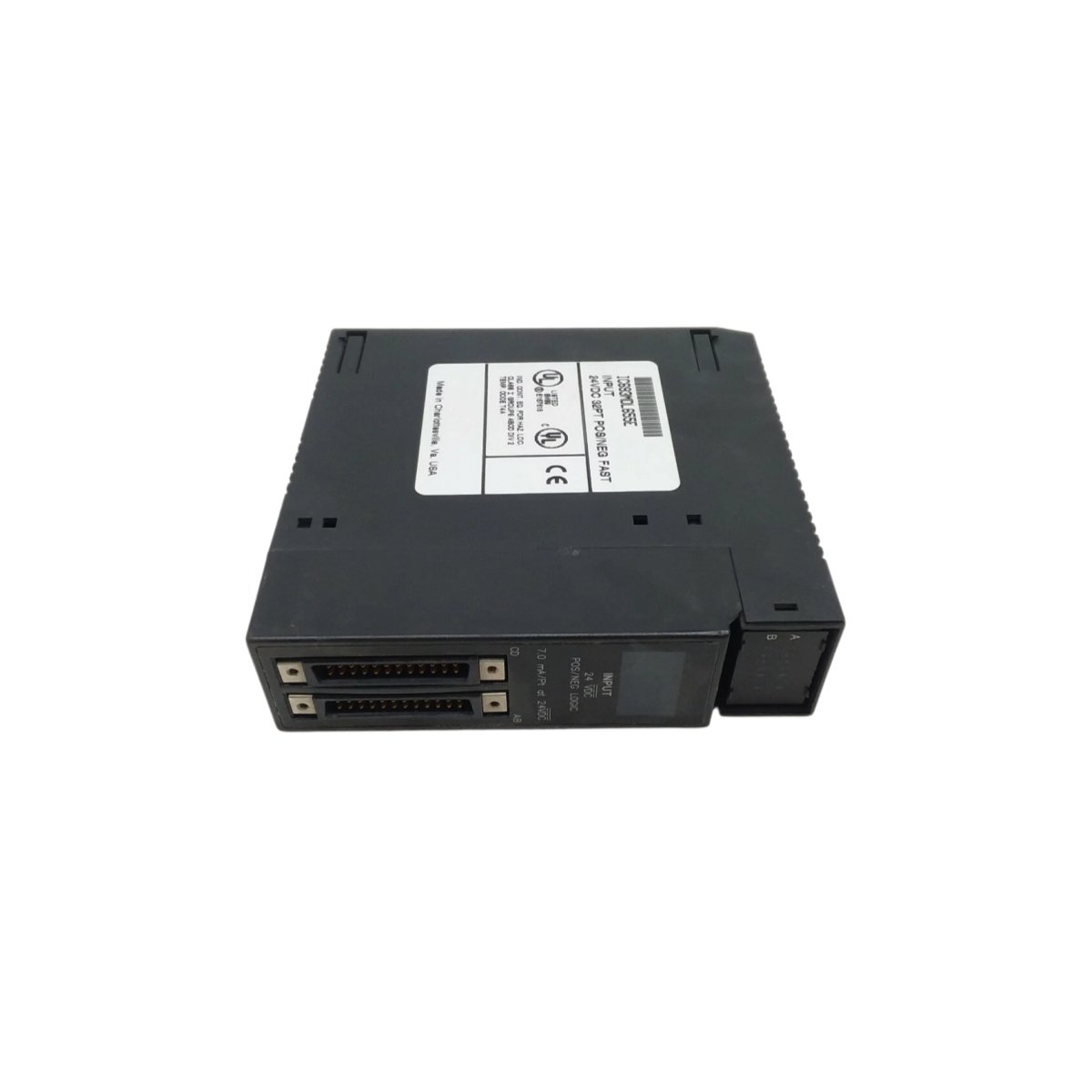 GE IC693MDL655E discrete input module offers 16 120 VAC points, adjustable filtering, optical isolation, and LED status indicators for Series 90-30 PLC.