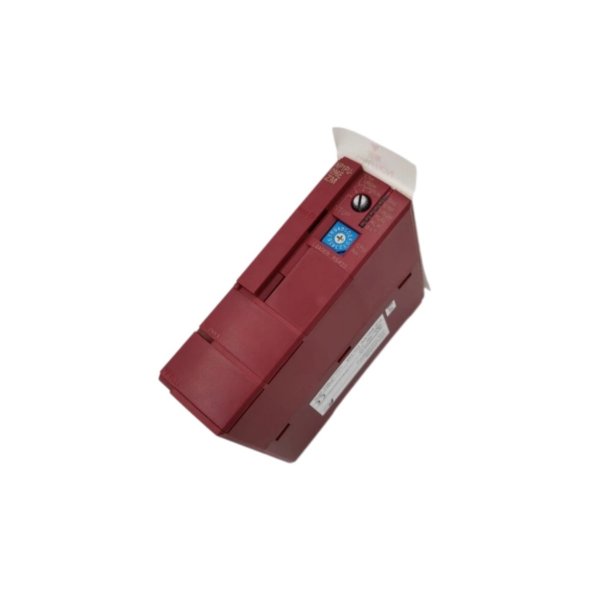 Fuji NP1PU-096EZM CPU module offers 96K-step program capacity, 220 µF backup capacitor, and compact DIN-rail mounting. View full specs and dimensions here.