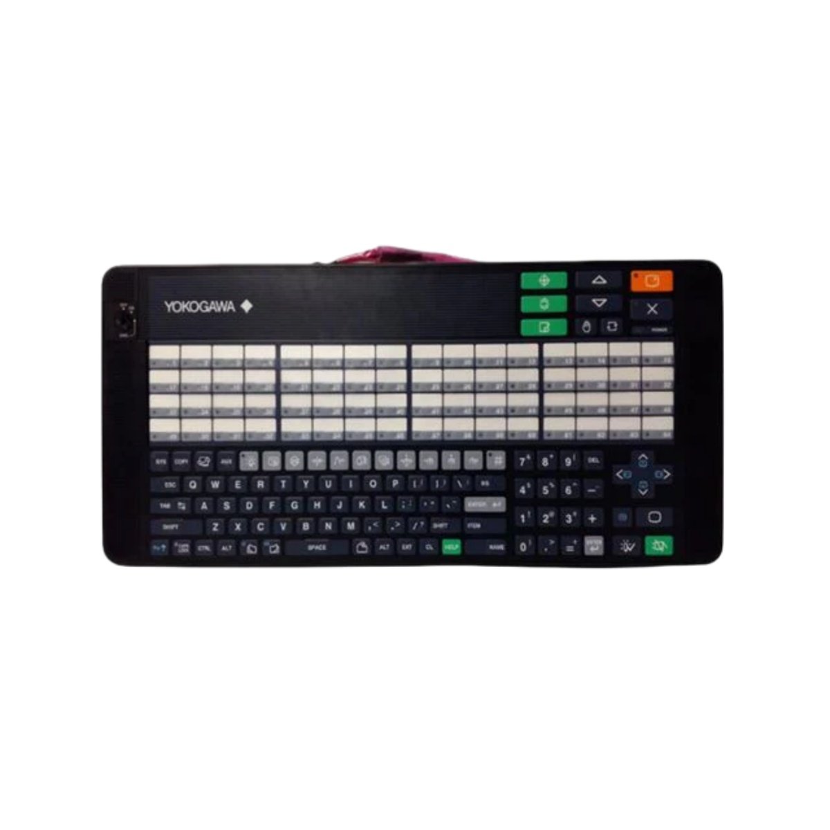 Yokogawa OPKB: operation keyboard base board for operator stations, 5 V DC supply, FR-4 construction, panel mount design. View full specifications.