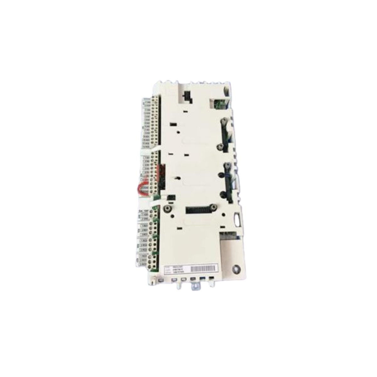 ABB RDCU-02C control unit: drive logic processor, fiber optic and backplane interfaces, 260x170x45 mm, 1.10 kg, 24 VDC, 3.0 V battery backup.