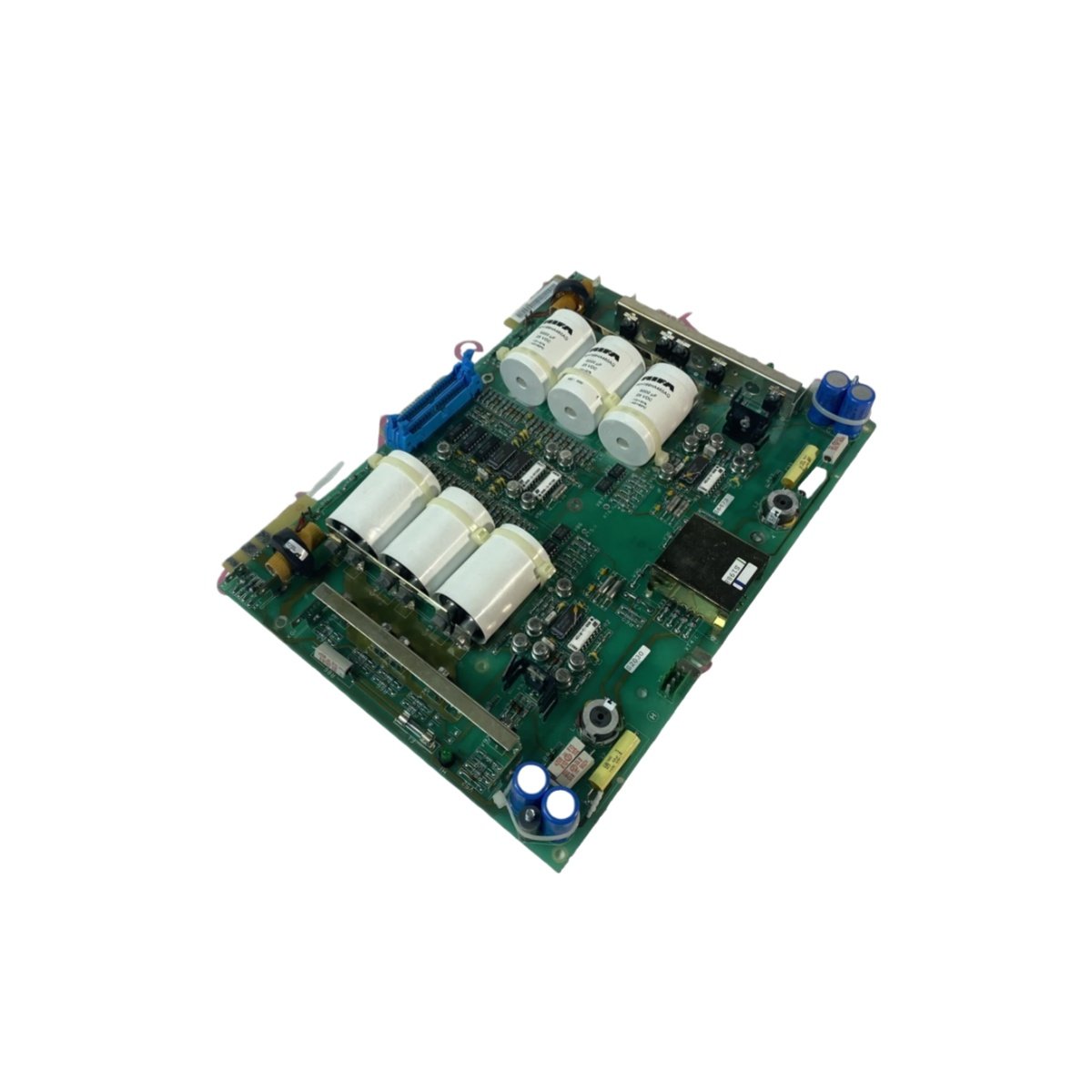 ABB SAFT123PAC pulse amplifier board: 250V, 6.3A, backplane-powered, galvanic isolation. Reliable thyristor gate drive for industrial power conversion.