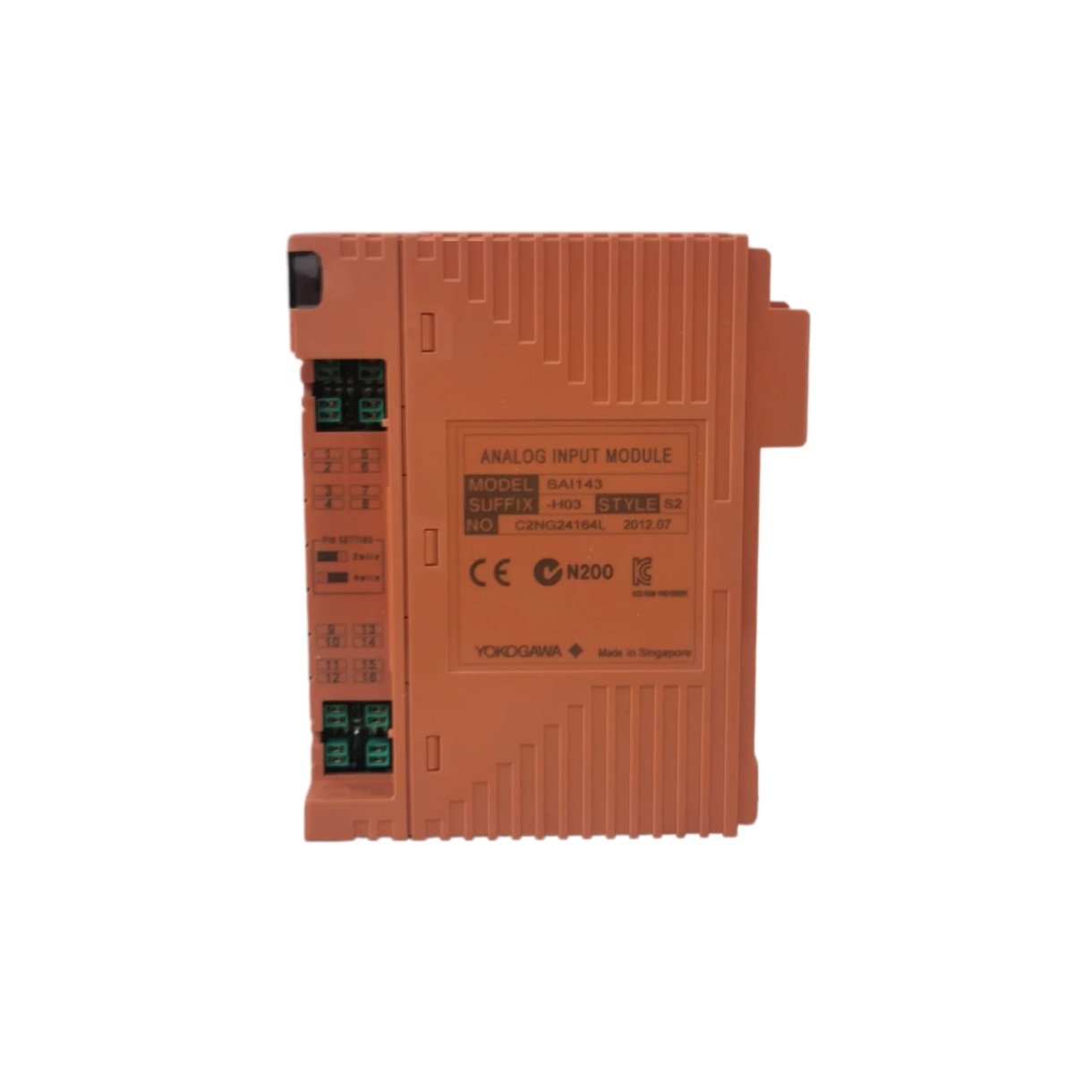Yokogawa SAI143-S03 Analog Input Module for Process Monitoring - Image 2