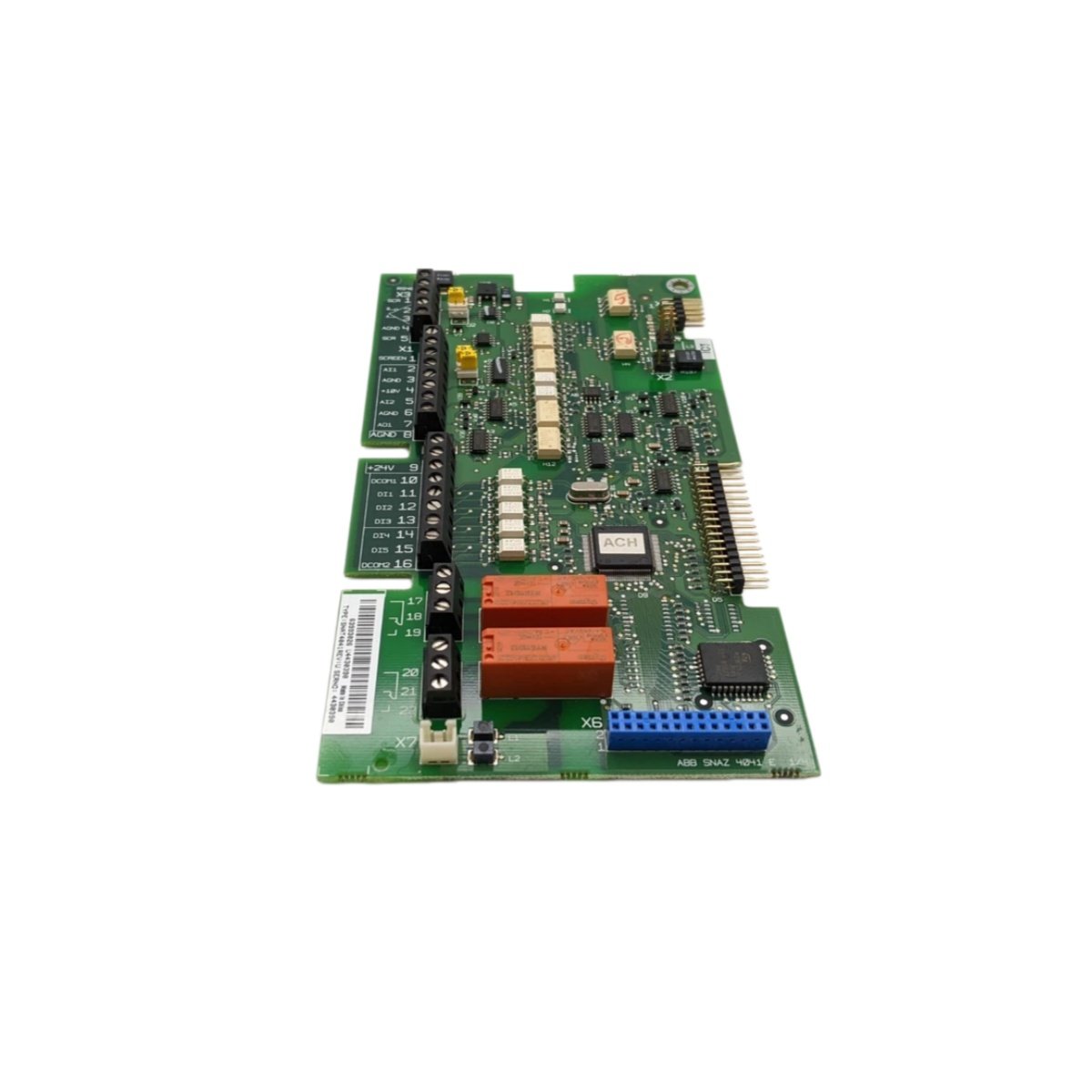 ABB SNAT 4041 Rev A Drive Printed Control Circuit Board - Image 4