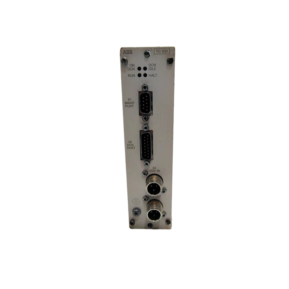 ABB TC530 3BUR000101R1 multiport unit DCN T-Box. Review its interfaces, dimensions, energy storage, and compatibility for industrial control systems.