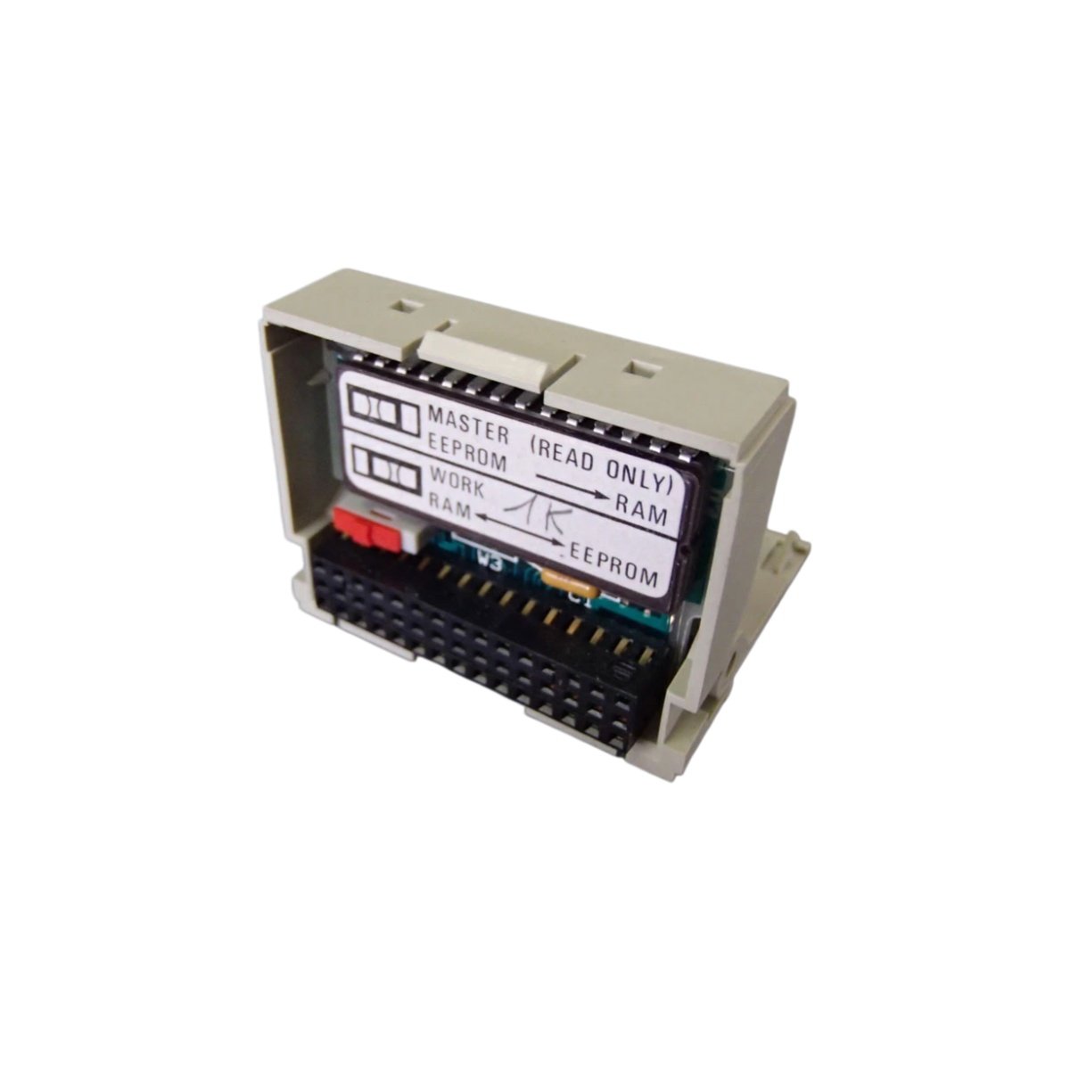 Schneider TSXMC70E38 EEPROM Memory Module offers 256 KB storage, 10-year data retention, hot-swap capability, and Modicon Premium processor compatibility.
